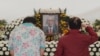 Mourners pay their respects at a memorial altar for late South Korean army Gen Paik Sun-yup at the Gwanghwamun Plaza in Seoul, South Korea, July 12, 2020.