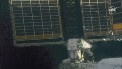 Science in a Minute: ISS Crewmembers Begin Installation of Two New Solar Panels on Space Station