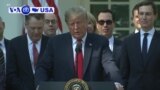 VOA60 America - Trump Hails 'Terrific' Trade Deal with Canada, Mexico