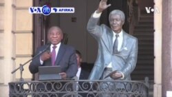 VOA60 AFIRKA: A Afrika ta Kudu Shugaba Syril Ramaphosa ya kammala bikin cika shekaru 30 da sakin marigayi Nelson Mandela daga gidan kurkuku