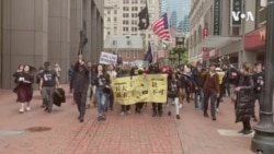 波士顿游行撑香港 呼吁团结对抗极权