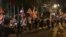 英國駐港總領事館外遊行籲英國關注香港