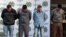 Colombian police present to the media four gang members connected to the death of US drug enforcement agent James 'Terry' Watson, in Bogota in this June 26, 2013, file photo.