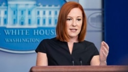 White House press secretary Jen Psaki speaks during the daily briefing at the White House in Washington, Friday, July 9, 2021. (AP Photo/Susan Walsh)