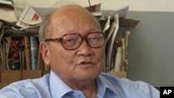 陳希同回憶錄的執筆人姚監復(資料照片)