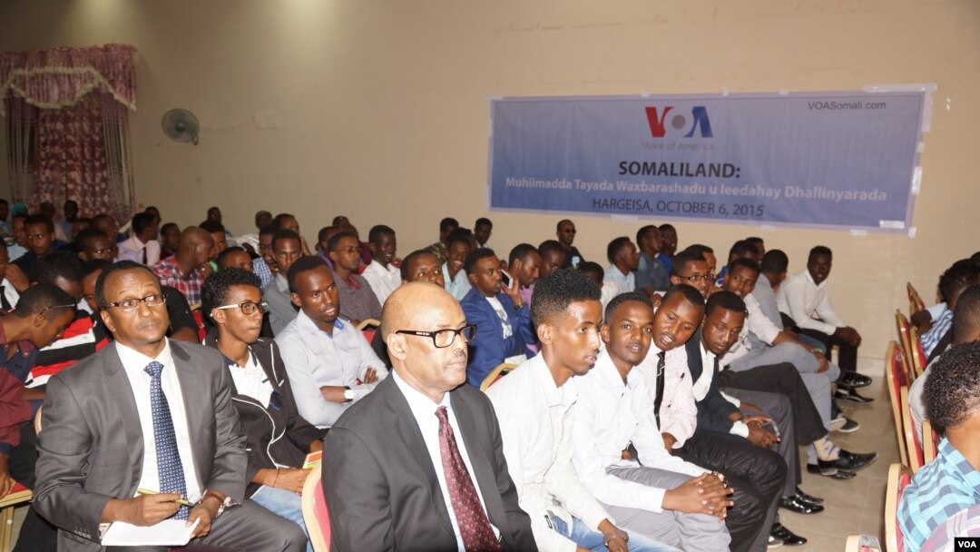 Madaxa VOA Somali Cabdiraxmaan Yabarow oo Kullanka ka qeyb galay