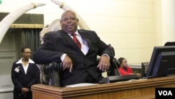 Zimbabwe parliament Speaker Jacob Mudenda.