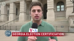 Georgia state legislators begin the process of certifying US election results
