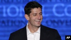 Vice presidential candidate Paul Ryan at Republican Convention, Aug. 29, 2012