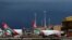 FILE: Kenya Airways planes are seen parked during an earlier pilots strike organized by Kenya Airline Pilots Association (KALPA). Taken at the Jomo Kenyatta International airport near Nairobi, April 28, 2016. 