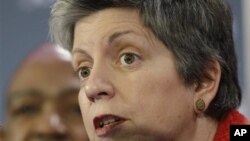 Janet Napolitano, Secretary of the Department of Homeland Security (file photo)