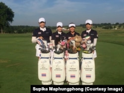 Thai women golfers international crown