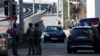 Police secure the area after a car drove into a crowd, in Mannheim, Germany, March 3, 2025.