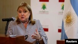 La ministra de Relaciones Exteriores de Argentina, Susana Malcorra, reunció al cargo. 