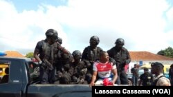 Polícia em Bissau (Foto de Arquivo)