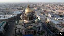 Russia St. Petersburg Saint Isaac's Cathedral July 14, 2013