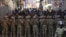 La policía militar bloqueaba la entrada a la Plaza Murillo en La Paz, Bolivia, el miércoles 26 de junio de 2024, mientras el presidente Luis Arce decía que el país enfrentaba un intento de golpe.