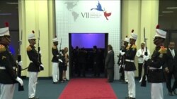 Pte. Obama llega a la inauguración de la Cumbre