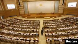 Suasana sidang Parlemen Burma di Naypyitaw (Foto: dok).