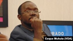 Coque Mukuta, correspondente da VOA em Luanda, Angola