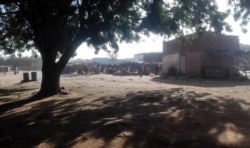 FILE - A picture taken Jan. 20, 2020, shows the area where violence erupted between Arab nomads and members of the non-Arab Massalit ethnic group in Al Geneina, the capital of West Darfur.