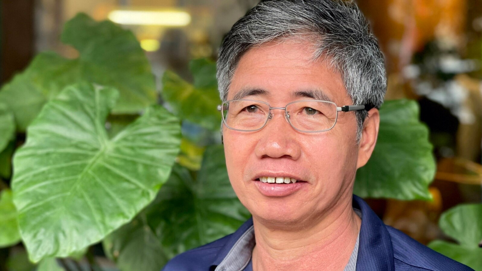 FILE - This photo taken on April 10, 2021, shows Truong Huy San, also known as Huy Duc, during a visit to Hanoi. Authorities in Vietnam have arrested the independent journalist for "abusing democratic freedoms," police announced on June 8, 2024.