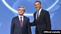 President Obama and President Sargsyan, April 12, 2010