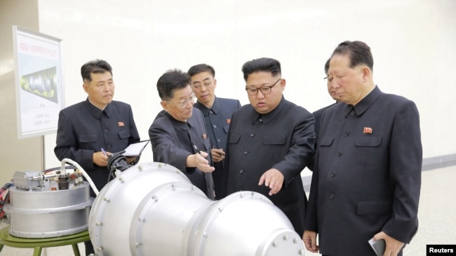 Đích thân ông Kim Jong Un ra lệnh tiến hành vụ thử bom nhiệt hạch.