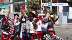 Manchetes Mundo 10 Fevereiro: Prosseguem protestos em Mianmar contra militares