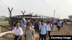 သံတမန်အဖွဲ့ ရိုဟင်ဂျာဒုက္ခသည်တွေ ပြန်လည်လက်ခံရေး အခြေအနေလေ့လာ