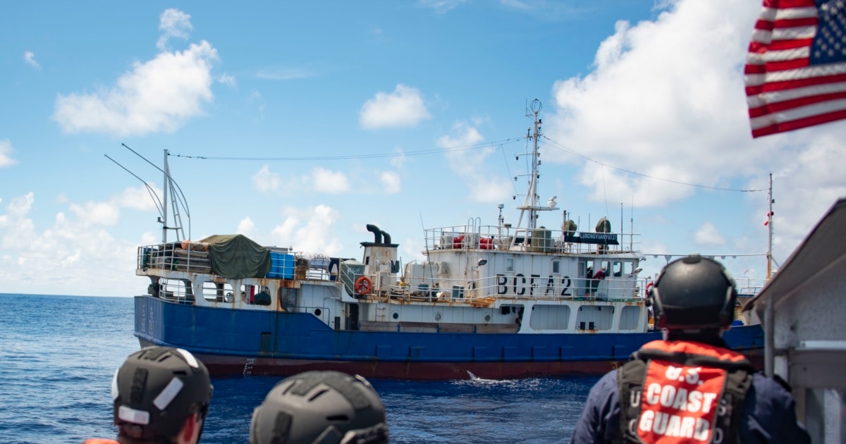 The U.S. House report warns that China's vast distant-water fishing fleet is a strategic tool threat...