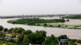 FILE: A general view of an flooded area between the White Nile (top) and the Blue Nile in Khartoum. Taken 8.26.2013