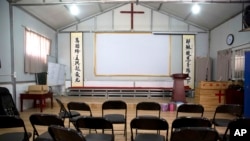 中国河南省南阳市当局关闭了一个家庭教会。（2018年6月4日）
