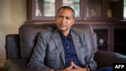 FILE - Moise Katumbi Chapwe, Governor of Democratic Republic of Congo's Katanga province, is pictured during an interview.