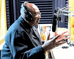 Rev. Dr. Robert Doltenus broadcasts word of spiritual encouragement to Radio Soleil's many Christian listeners