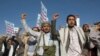 예멘 하디 대통령 사임…후티 반군 찬·반 시위 열려