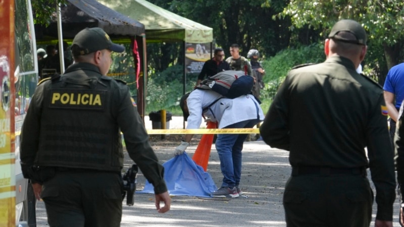 Explosives-laden motorcycle detonates in Colombia killing 1, injuring 14