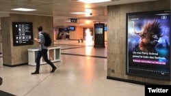 Imagen del interior de la Estación Central de Bruselas, cortesía de @remybonnaffe.