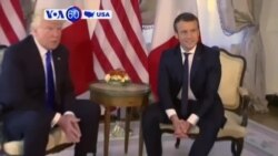 Manchetes Americanas 25 de Maio 2017: Donald Trump almoçou com presidente francês, Emanuel Macron