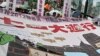 七一大游行 民众批北京公开干预香港