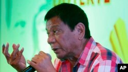 El alcalde de Davao, Filipinas, Rodrigo Duterte, habría sido elegido presidente filipino.