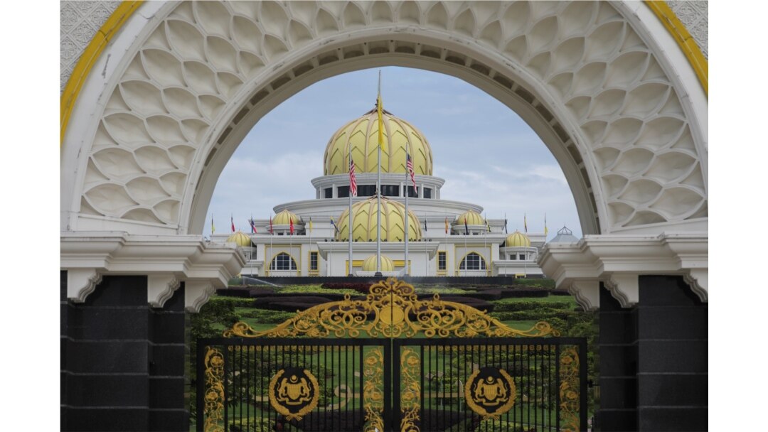 Istana Nasional di Kuala Lumpur, Malaysia, 16 Agustus 2021. (REUTERS/Lim Huey Teng)