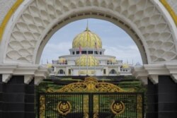 Istana Nasional di Kuala Lumpur, Malaysia, 16 Agustus 2021. (REUTERS/Lim Huey Teng)