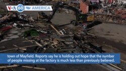 VOA60 America - Major disaster declared after deadly tornadoes swept through six Southern and Midwestern states