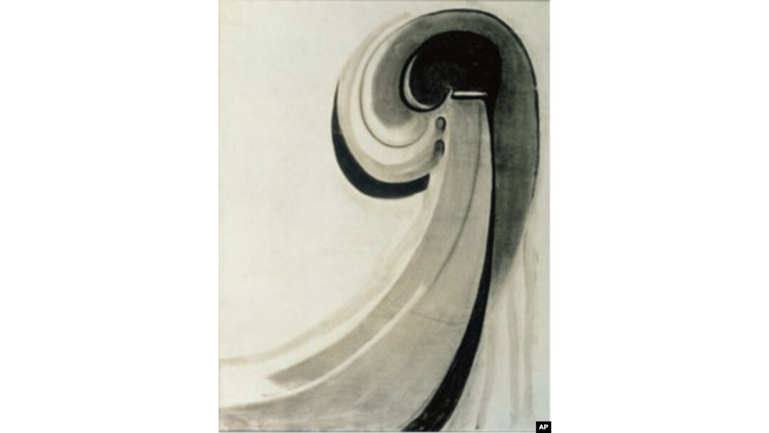 This charcoal drawing from 1915 is part of a rare collection of abstractions featured in a Georgia O'Keeffe exhibit at The Phillips Collection in Washington, DC.