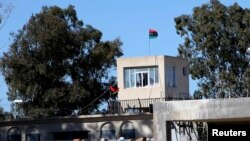 FILE - The Ain Zara prison in Tripoli, Libya.