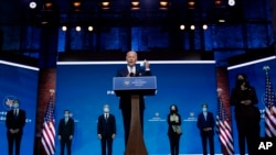 President-elect Joe Biden announcing his nominees and appointees to key national security posts, November 24, 2020