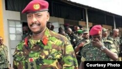 Meja Jenerali Muhoozi Kainerugaba, mkuu wa kikosi maalum SFC