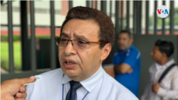 El abogado de defensor de derechos humanos Julio Montenegro ha catalogado como un retroceso las posibles reformas para establecer la cadena perpetua en Nicaragua. Foto Houston Castillo, VOA.