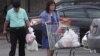 Houston Residents Search for Groceries and Gas